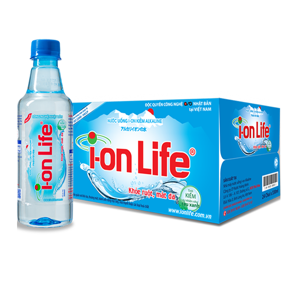 Thùng nước ion Life chai 500ml (24 chai)